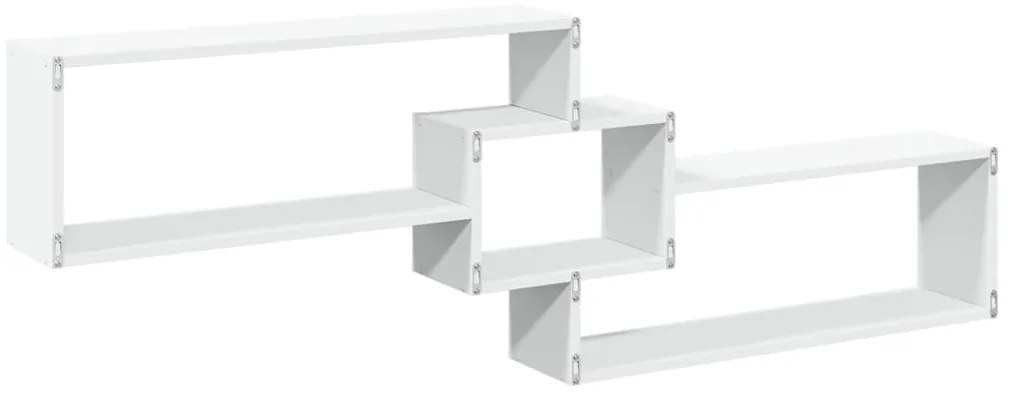 vidaXL Ντουλάπι Τοίχου Λευκό 158x18x53 εκ. από Επεξεργασμένο Ξύλο