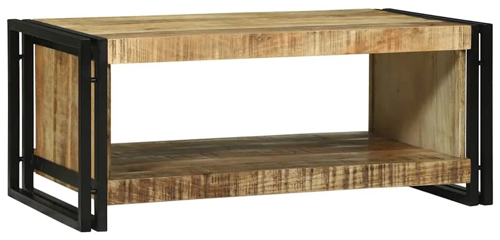 vidaXL Τραπεζάκι σαλονιού Καφέ 90 x 50 x 38 εκ Στερεό ξύλο μάνγκο