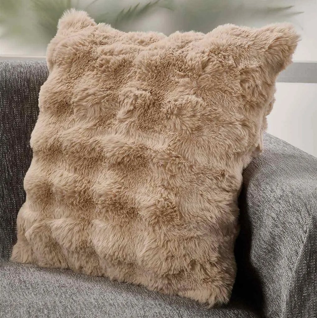 Διακοσμητική Μαξιλαροθήκη Γούνινη (45x45) Whitegg D0240-6