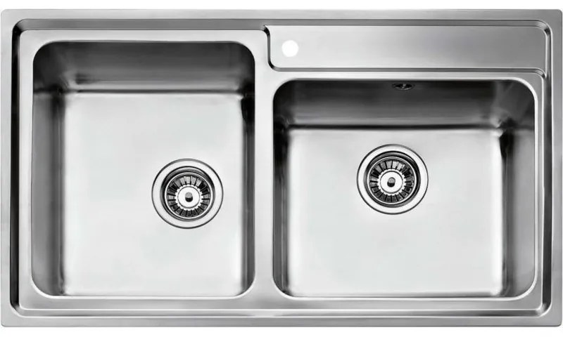 Teka Stage 90 D Λείος Ένθετος Νεροχύτης