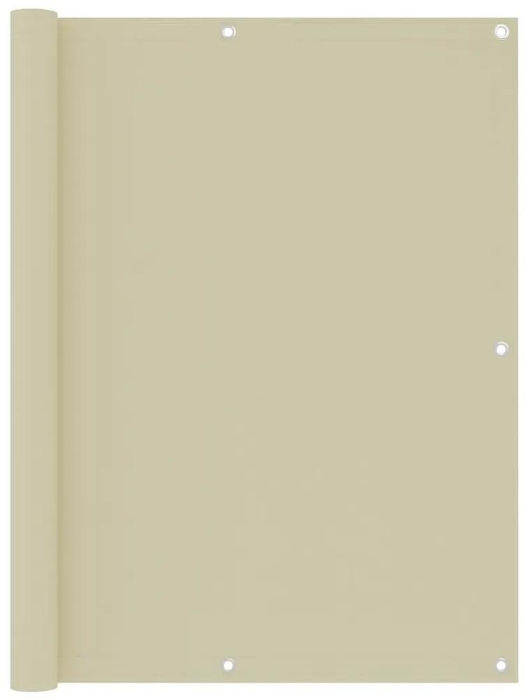 Διαχωριστικό Βεράντας Κρεμ 120 x 400 εκ. Ύφασμα Oxford - Κρεμ