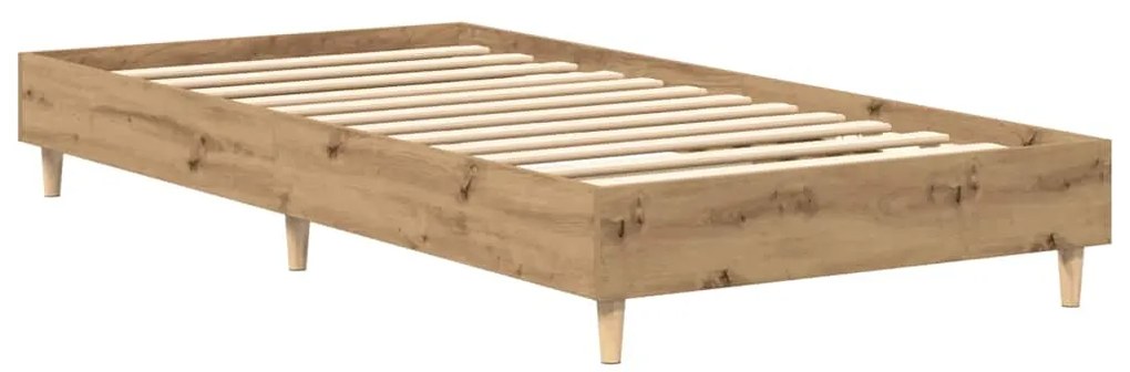 vidaXL Πλαίσιο κρεβατιού χωρίς στρώμα Artisan Oak 90x200 cm