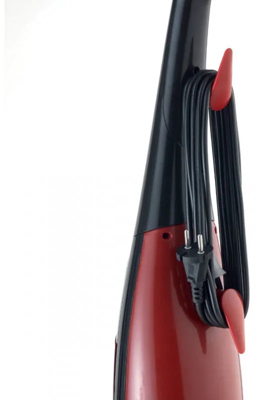 Σκούπα όρθια Ariete EVOLUTION 2772/40, 600W, 0.8 l, Ρυθμιζόμενη ισχύς, Τεχνολογία εξοικονόμησης ενέργειας, Μαύρο/κόκκινο
