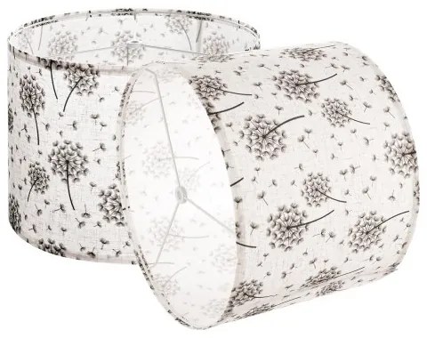 VEVOR Drum Lamp Shade 2 Set 13 x 13 x 10 in Lampshade (Light Dandelion Pattern)