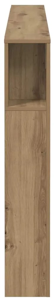 vidaXL Ντουλάπι κεφαλάρι Artisan Oak Κατασκευασμένο ξύλο