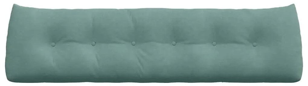 vidaXL Μαξιλάρι Πλάτης Θαλασσί 180 x 24 x 50 εκ Βελούδο