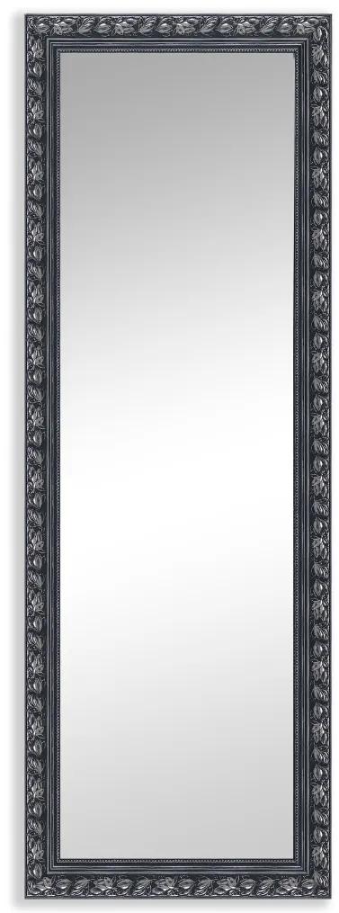Καθρέπτης Επιτοίχιος Π50xY150 εκ. Black-Silver Wood Πλαίσιο Mirrors &amp; More Sonja 1070296