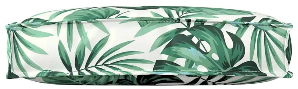 vidaXL Μαξιλάρι Φύλλο Σχέδιο Φύλλου 60 x 40 x 12 cm Ύφασμα Όξφορντ