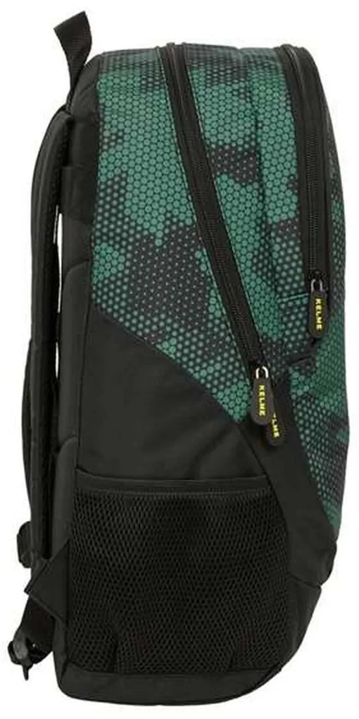 Σχολική Τσάντα Kelme Camo Μαύρο Πράσινο 32 x 44 x 16 cm