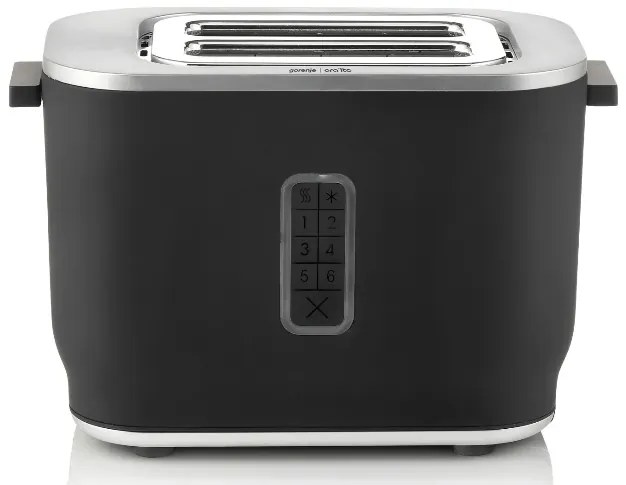 Gorenje Oraito T800ORAB Φρυγανιέρα 2 Θέσεων 600W Μαύρη