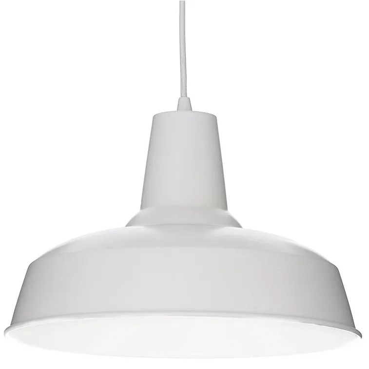 Κρεμαστό Φωτιστικό Ideal Lux Moby 102047 Λευκό