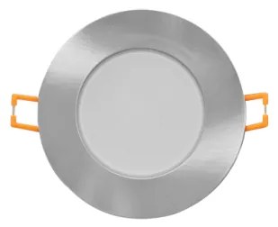 Σποτ Φωτιστικό Οροφής Χωνευτό LED 4000K VERA IP65 Πλαστικό Aca-VERA540RNMN-Ασημί VERA540RNMN