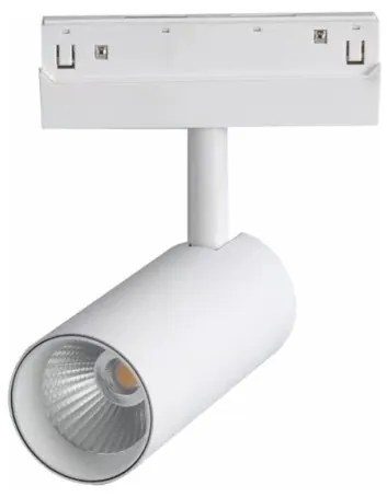 Σποτ Μαγνητικό Φωτιστικό Ράγας LED 12W IP20 3000K Λευκό HUBE1230W Aca-HUBE1230W-Λευκό HUBE1230W