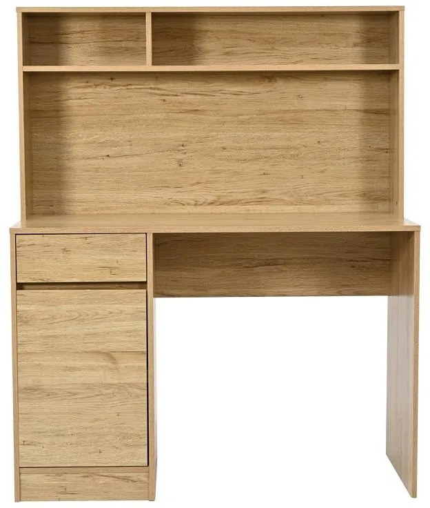 Γραφείο Secreta με Βιβλιοθήκη σε Oak 110x50x135 εκ. 110x50x135 εκ.