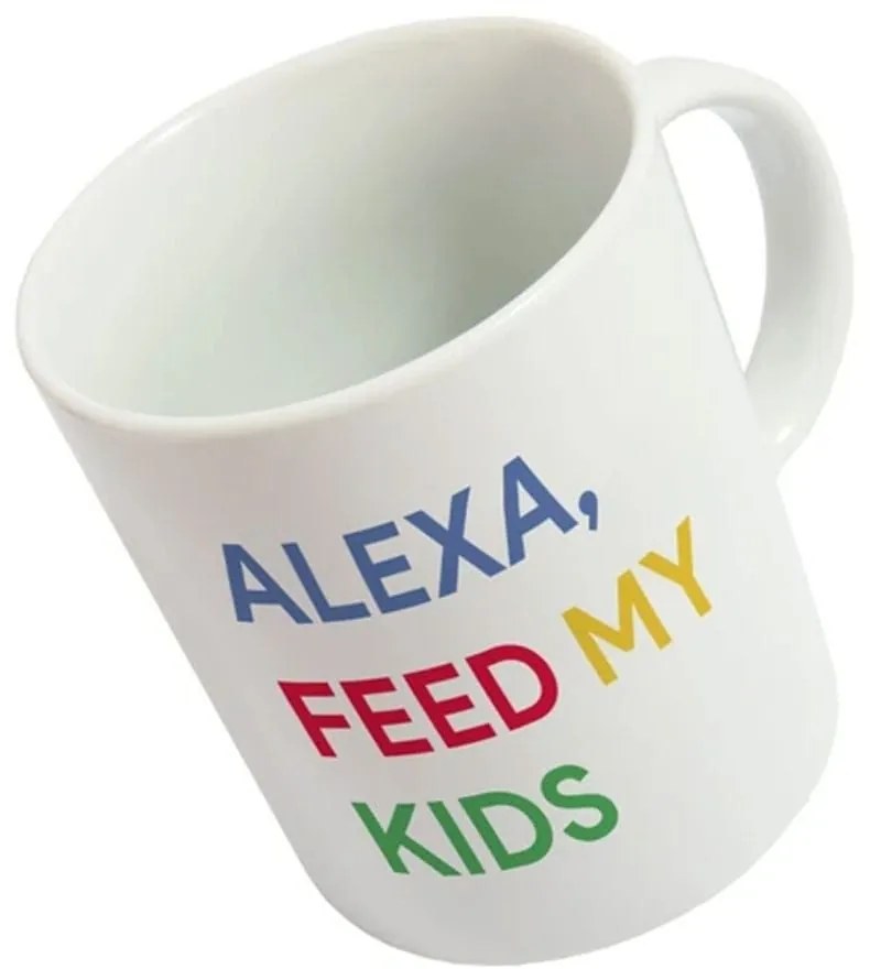 Κούπα HM1258 Alexa Feed My Kids Multi Fisura Πορσελάνη