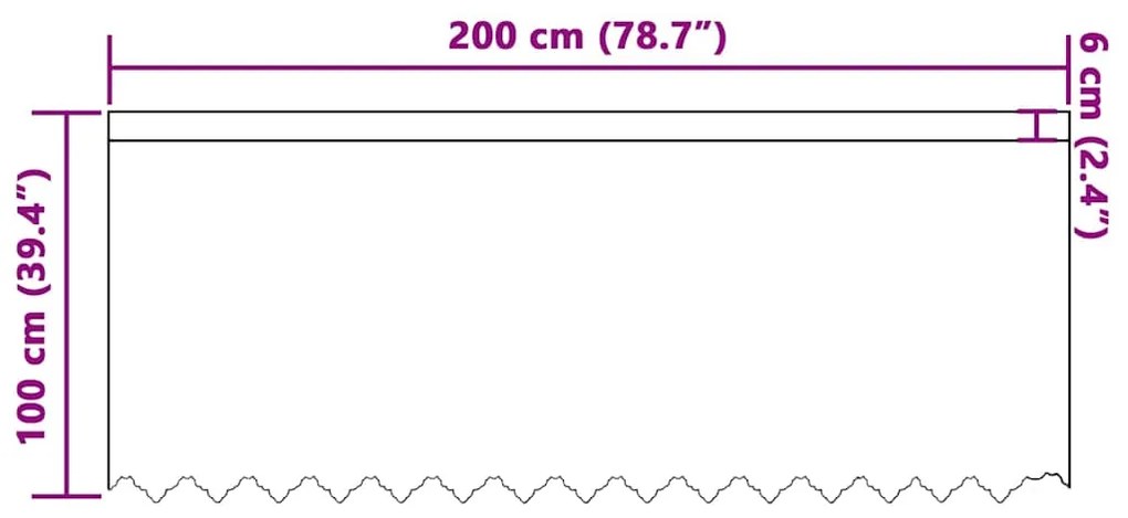 vidaXL Κουρτίνες με κουρτίνες Λευκό 200 x 100 cm Πολυεστέρας