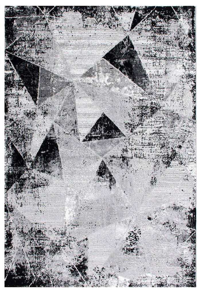 Χαλί (160x230) Polcarpet Monaco Moma NP327 Grey Black