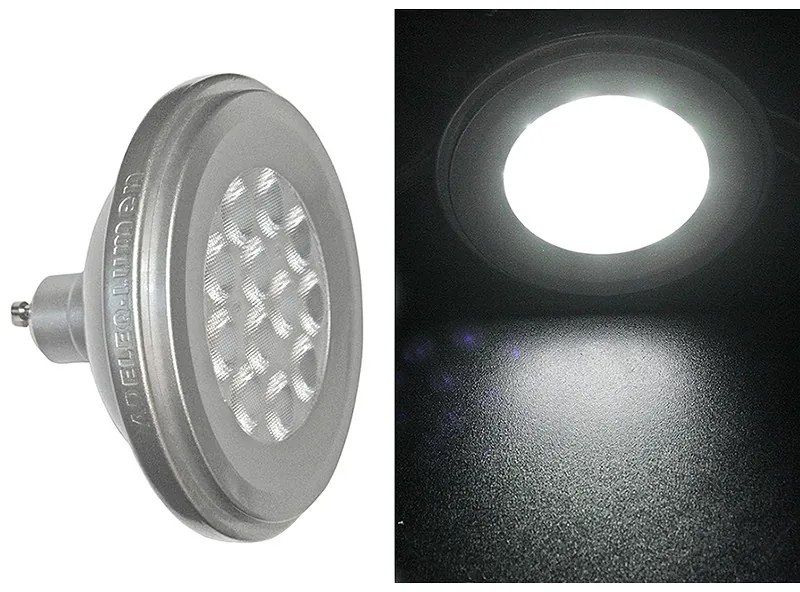 Adeleq Led Λάμπα Αλουμινίου Ar111 Gu10 12W 230Vac 36ο 6200Κ Ψυχρό 13-111120