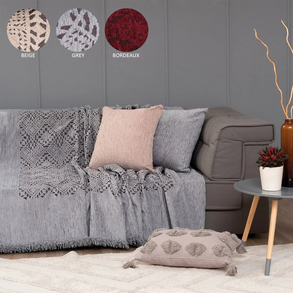 Ριχτάρι Πολυθρόνας (180x180) Palamaiki Palermo Γκρι