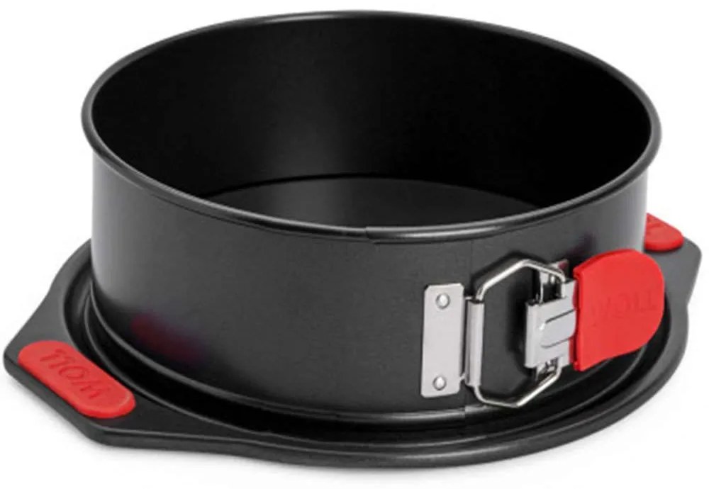 Φόρμα Κέικ Αντικολλητική Λυόμενη Let's Bake! WB14 20x7cm Black-Red Woll Steel,Aluminum