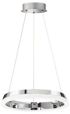 Κρεμαστό Φωτιστικό Tripoli Χρώμιο από Fischer-Honsel-60280-Λευκό - Χρώμιο 60280