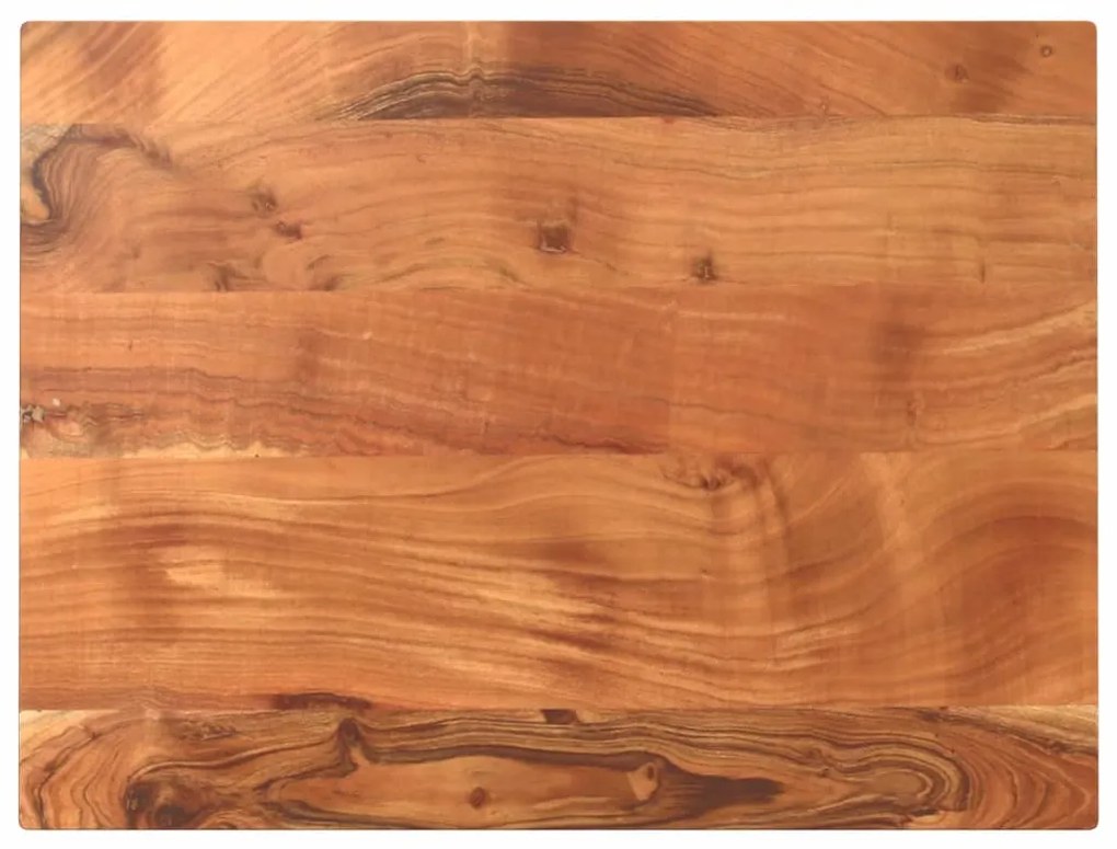 vidaXL Επιφάνεια Τραπεζιού Ορθογώνια 90x70x3,8 εκ. Μασίφ Ξύλο Ακακίας