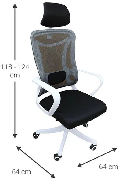 Καρέκλα γραφείου Hathrow-Mauro