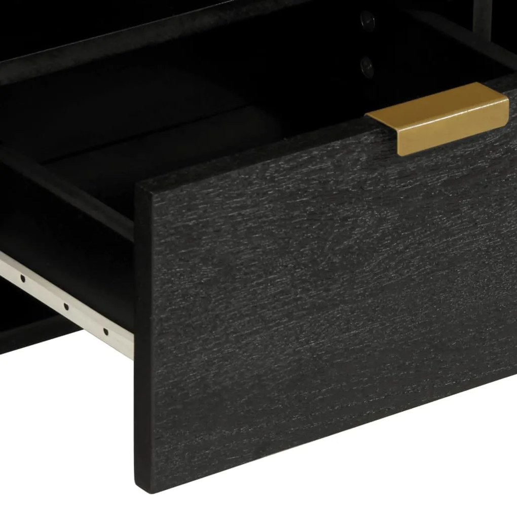 vidaXL Έπιπλο Τηλεόρασης Μαύρο 100x33x46 εκ. από Επεξεργασμένο Ξύλο