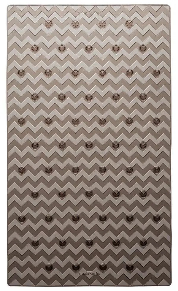 Ταπέτο Αντιολισθητικό Μπανιέρας Pvc 40x70εκ. Leisure Grey-Brown Sealskin 315244614