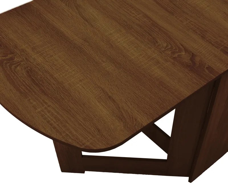Τραπέζι Nadine pakoworld πολυμορφικό-επεκτεινόμενο wenge 160x80x76.5εκ - 049-000091