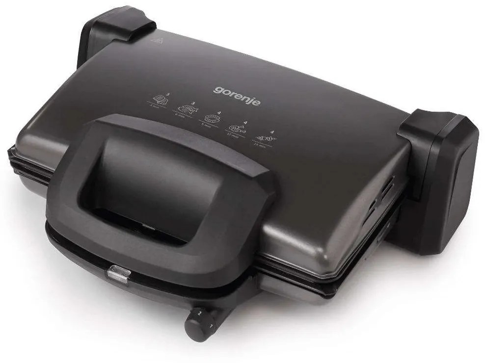 Τοστιέρα-Γκριλιέρα Grill 040053501 1800W Black Gorenje Aluminium