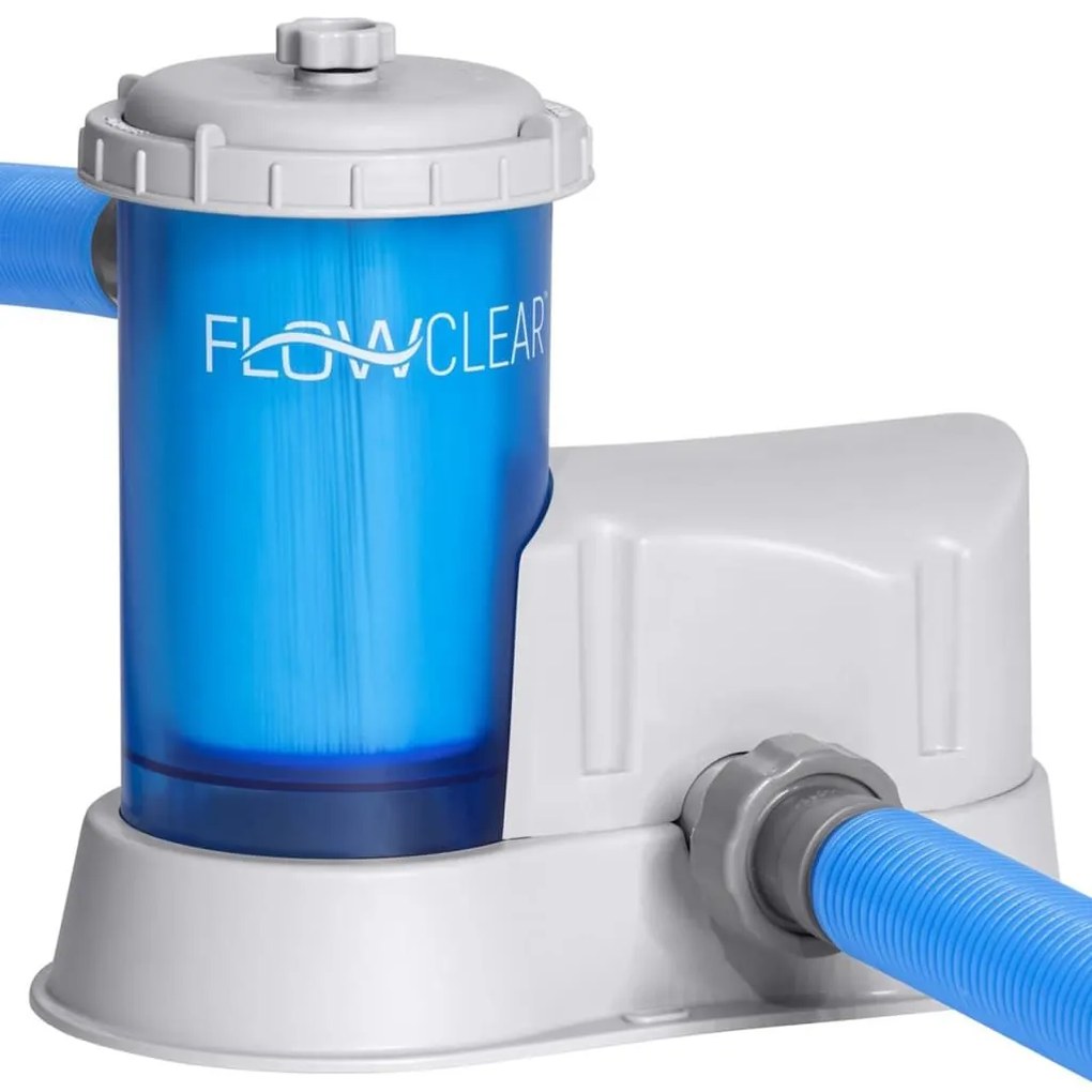 Bestway Αντλία Πισίνας Flowclear με Διαφανή Κασέτα Φίλτρου