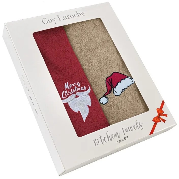 Σετ Χριστουγεννιάτικες Πετσέτες Christmas Towels Set 1 2x(35X50) - Saint Clair