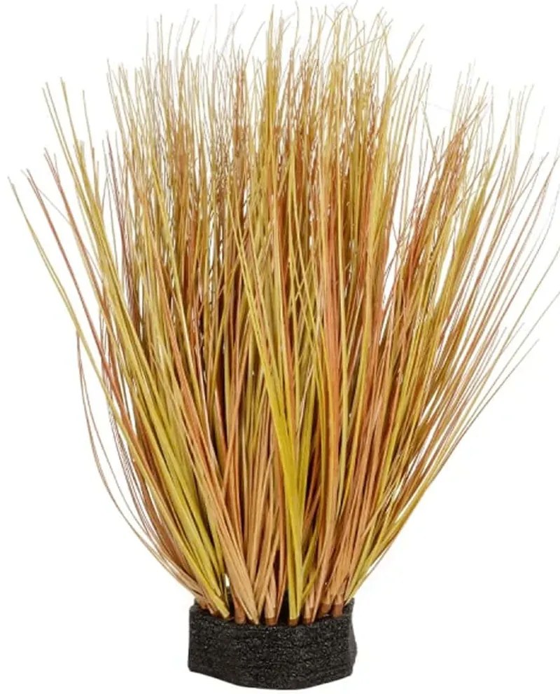 Τεχνητός Θάμνος Grass 21171 30x20x65cm Yellow-Brown GloboStar PVC