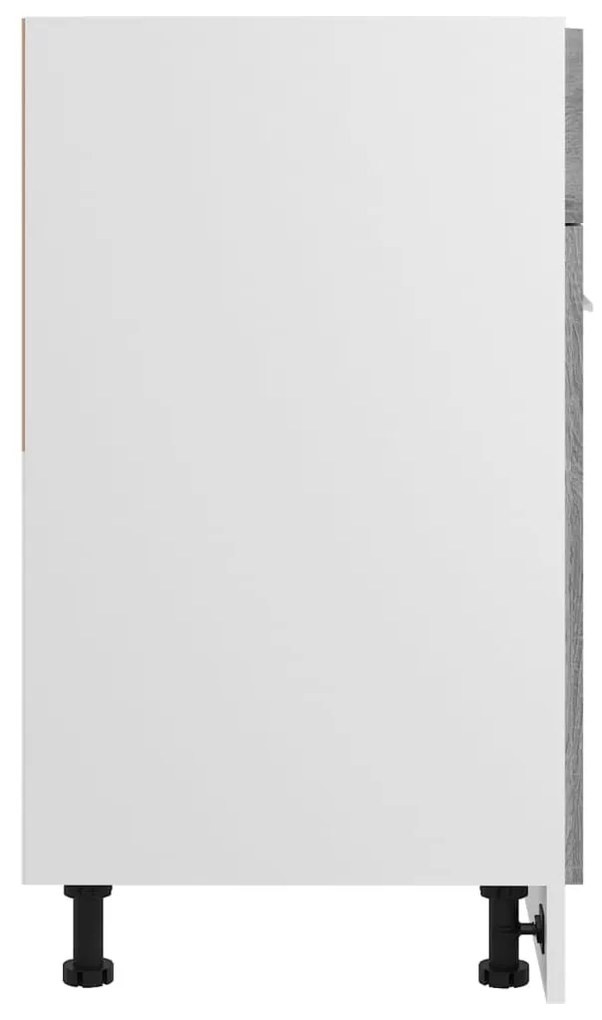 vidaXL Ντουλάπι με Συρτάρια "Lyon" Γκρι Sonoma 60x46x81,5 εκ. από Τεχνητό Ξύλο