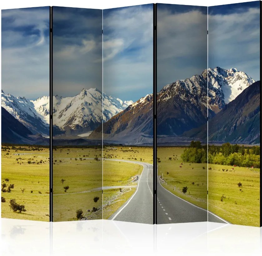 Διαχωριστικό με 5 τμήματα - Southern Alps, New Zealand II [Room Dividers]