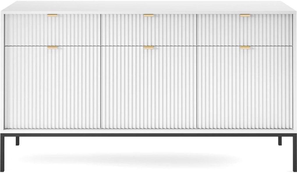 Μπουφές Nova Λευκό 154x39x83cm