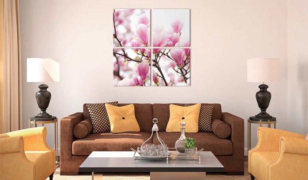 Πίνακας - Blooming magnolia tree 40x40