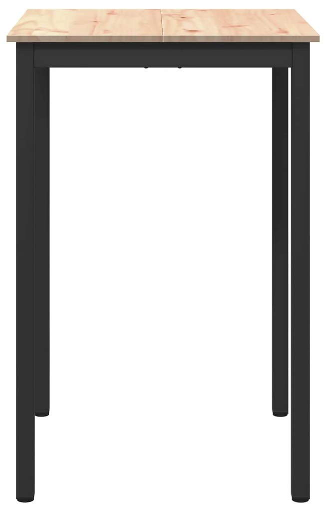 vidaXL Τραπέζι μπαρ Φυσικό 110 x 55 x 105 εκ. Στερεά ξυλεία πεύκου