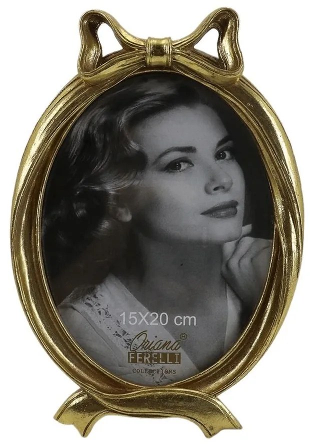 Κορνίζα XL23117168 15x20cm Gold Oriana Ferelli Πολυρεσίνη
