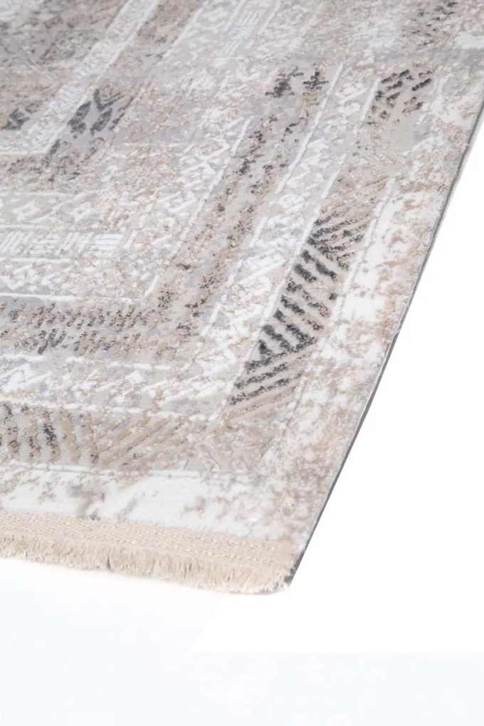 Χαλί Infinity 5915B GREY WHITE Royal Carpet - 140 x 200 cm - 11INF5915B.140200 - 11INF5915B.140200