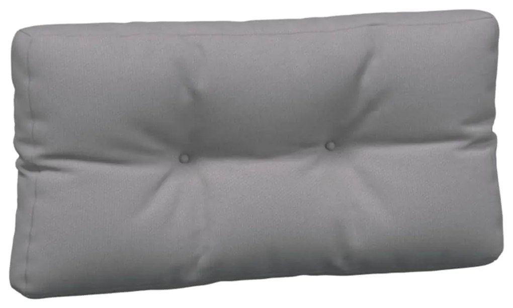 vidaXL Μαξιλάρια Παλέτας 3 τεμ. Γκρι Υφασμάτινα