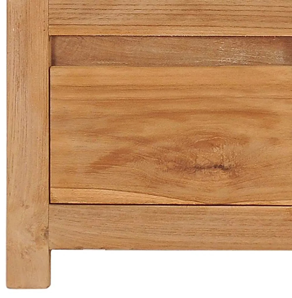 vidaXL Έπιπλο Τηλεόρασης 115 x 30 x 35 εκ. από Μασίφ Ξύλο Teak