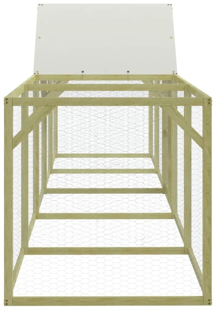 vidaXL Κοτέτσι 500x100x150 εκ. από Μασίφ Εμποτισμένο Ξύλο Πεύκου