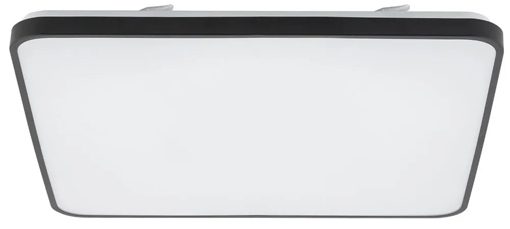 Φωτιστικό Οροφής - Πλαφονιέρα Agnes Square Pro 10987 63.5x63.5x5cm 64W 3000K 5600lm Led Black-White
