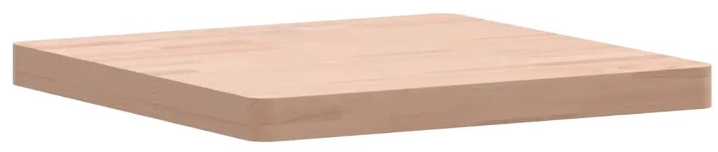 vidaXL Επιφάνεια Τραπεζιού Τετράγωνη 50 x 50 x 4 εκ. Μασίφ Ξύλο Οξιάς