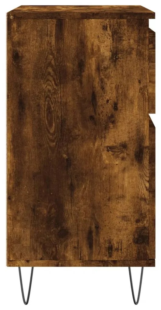 vidaXL Ντουλάπι Καπνιστή Δρυς 60x35x70 εκ. από Επεξεργασμένο Ξύλο