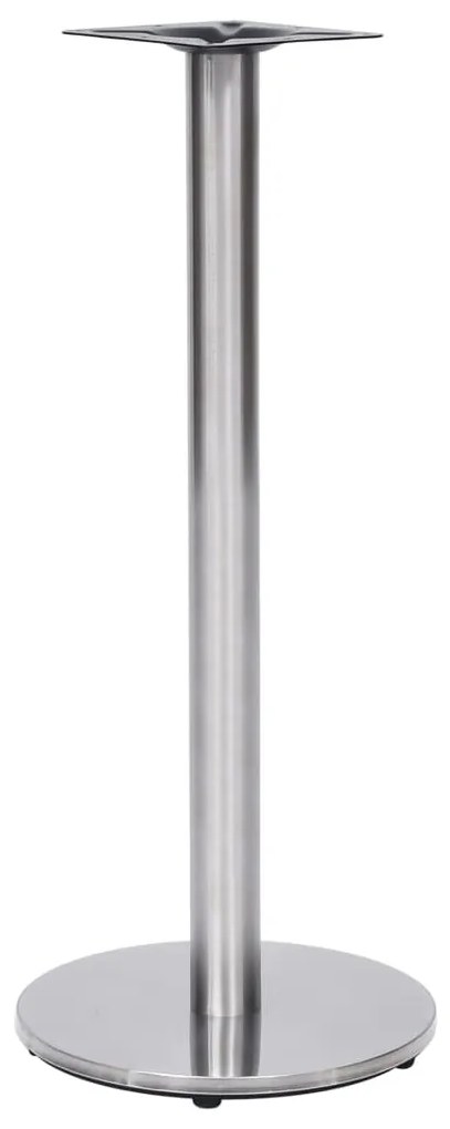 Πόδι Τραπεζιού Bistro Ασημί Ø45x107 εκ. από Ανοξείδωτο Ατσάλι
