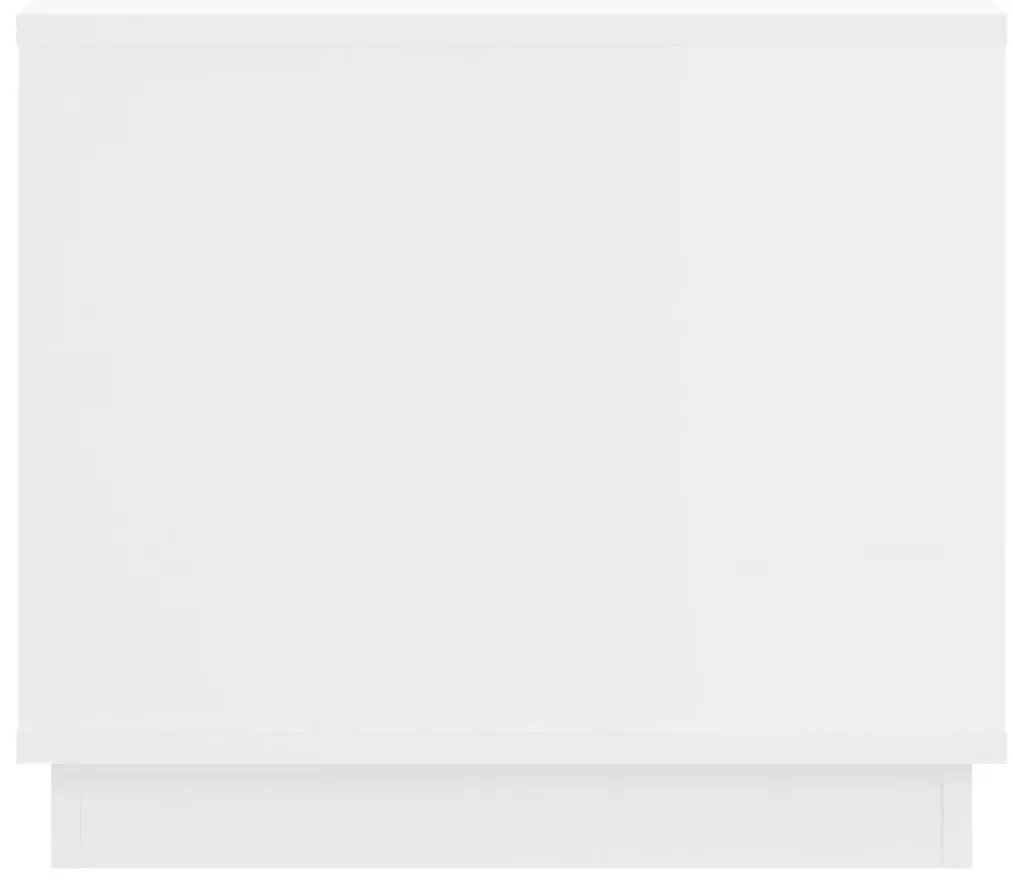 vidaXL Τραπεζάκι Σαλονιού Λευκό 51 x 50 x 44 εκ. από Επεξεργ. Ξύλο