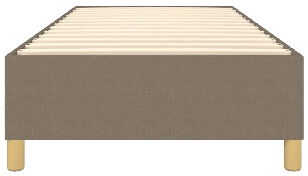 ΠΛΑΙΣΙΟ ΚΡΕΒΑΤΙΟΥ BOXSPRING TAUPE 80 X 200 ΕΚ. ΥΦΑΣΜΑΤΙΝΟ 3120917